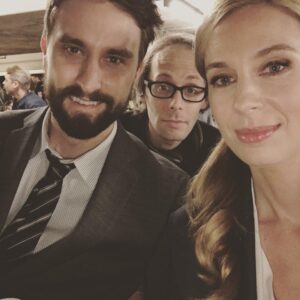 Anne Dudek Instagram - First day!!!! Hampton Deville @mattingebretson @jakefogelnest