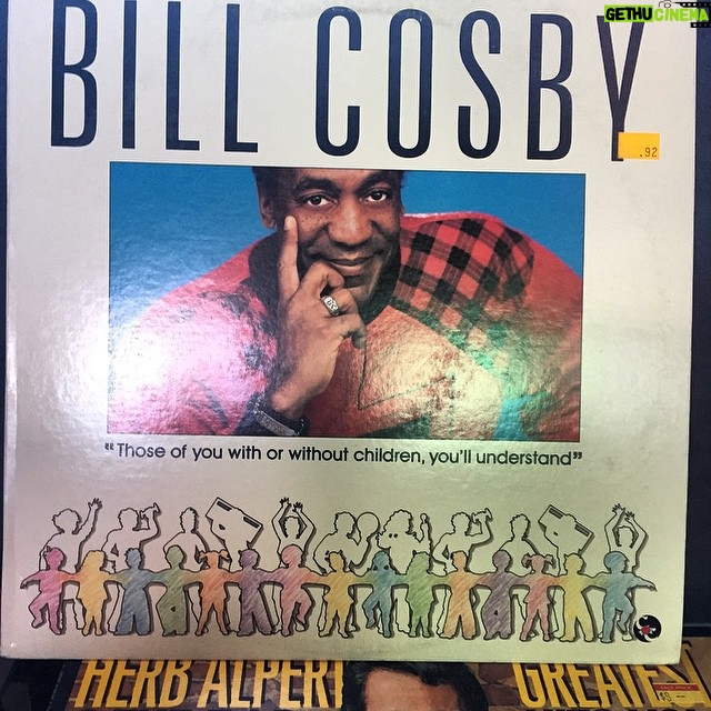 Anne Dudek Instagram - 1986 Bill Cosby greeted me this morning at a vintage store. Do you believe the women? #billcosby #whoa