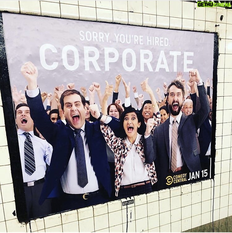 Anne Dudek Instagram - Season 2 of Corporate! January 15 10:30!!!