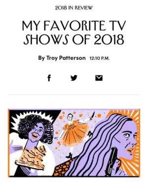 Anne Dudek Instagram - I am a part of a truly tremendous show. Seeing Corporate on this list is a dream.