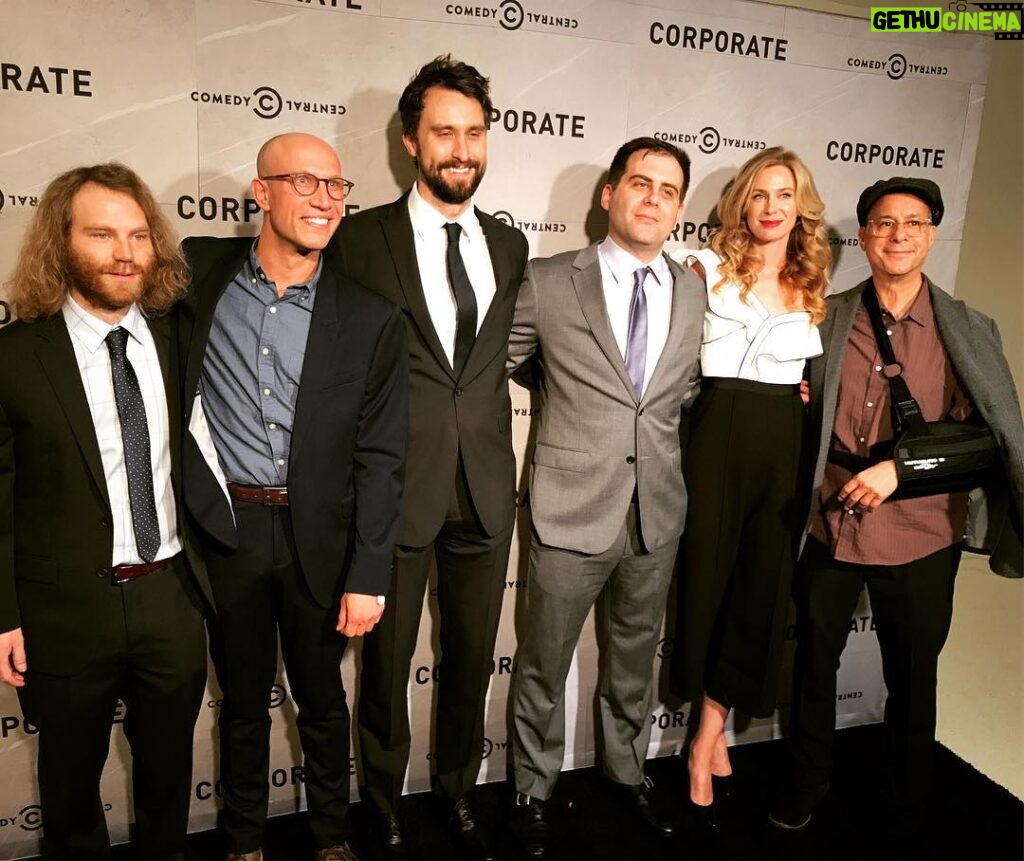 Anne Dudek Instagram - Here at the @comedycentral @corporate premiere with the incredible cast and creators