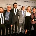 Anne Dudek Instagram – Here at the @comedycentral @corporate premiere with the incredible cast and creators