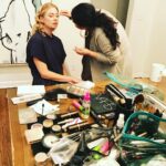 Anne Dudek Instagram – Getting ready for the #corporate premiere tonight with @msruthiemakeup . Very excited to see everybody!