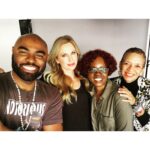 Anne Dudek Instagram - The team today @dimitryl @tgatiffanystylist @missvalnoble thank you!!!