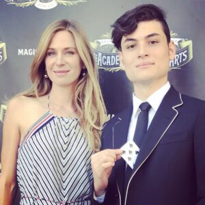 Anne Dudek Instagram - With @francopascali at the magic castle