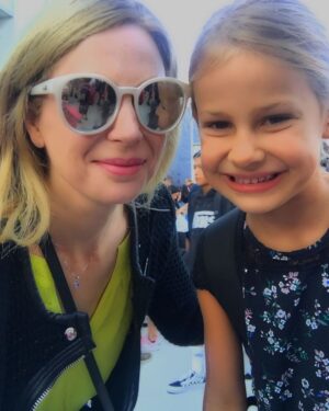 Anne Dudek Instagram - First day of kindergarten