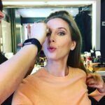 Anne Dudek Instagram – Getting lashes!!! @makeupjunkie_j