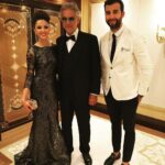 Annet Mahendru Instagram - Andrea Bocceli 🙌🏼 Twas an honor to moderate this special occasion with @urgantcom Marina Porto Cervo, Sardinia