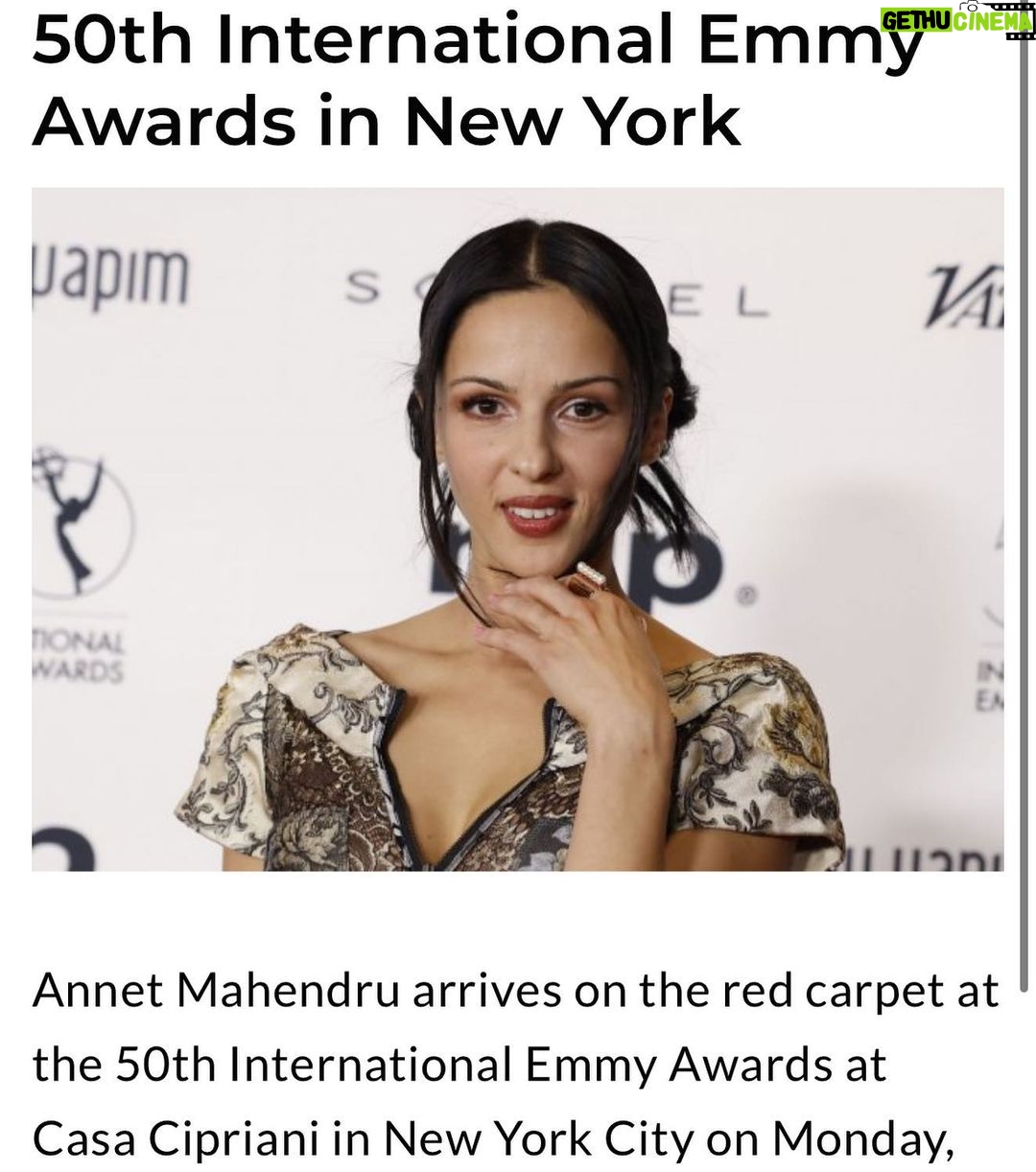 Annet Mahendru Instagram - World’s spinning again 🍁 hmu @tina_turnbow @bennettgrey // @manifestwestfilm @iemmys