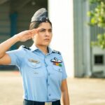 Anshul Chauhan Instagram - A journey that was a dream come true. Taking back home so many memories from the sets of #Tejas. Introducing Squadron leader Aafia Ali, signing off! @sarveshmewara @kanganaranaut @ronnie.screwvala @nonabains @rsvpmovies