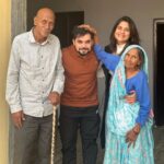 Anshul Chauhan Instagram - Meet my Nana ji, Nani ji 🫶 My permanent summer holidays vacation destination. So proud of where I come from, so proud of them ♥️ forever grateful to them and their Sanskar 🥰♥️ Mahawatpur