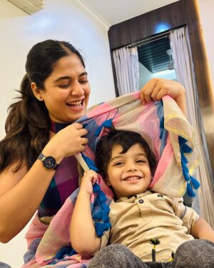 Anshul Chauhan Instagram - My jigar da tukda! 
My sohna sohna mukhda.. 
Happiest 2nd to my baby Ivaan ♥️ 
Love you the MOST! 🥰♥️🧿