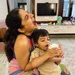 Anshul Chauhan Instagram - My jigar da tukda! My sohna sohna mukhda.. Happiest 2nd to my baby Ivaan ♥️ Love you the MOST! 🥰♥️🧿
