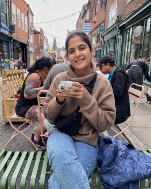 Anshul Chauhan Instagram - Enjoying a day off in York.. 😊