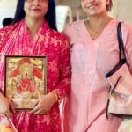 Antara Biswas Instagram - A Beautiful 🤩 Day With My Cutie 🥰 And Very Simple “ROLI” ( sis in law) …. JW Marriott Mumbai Juhu