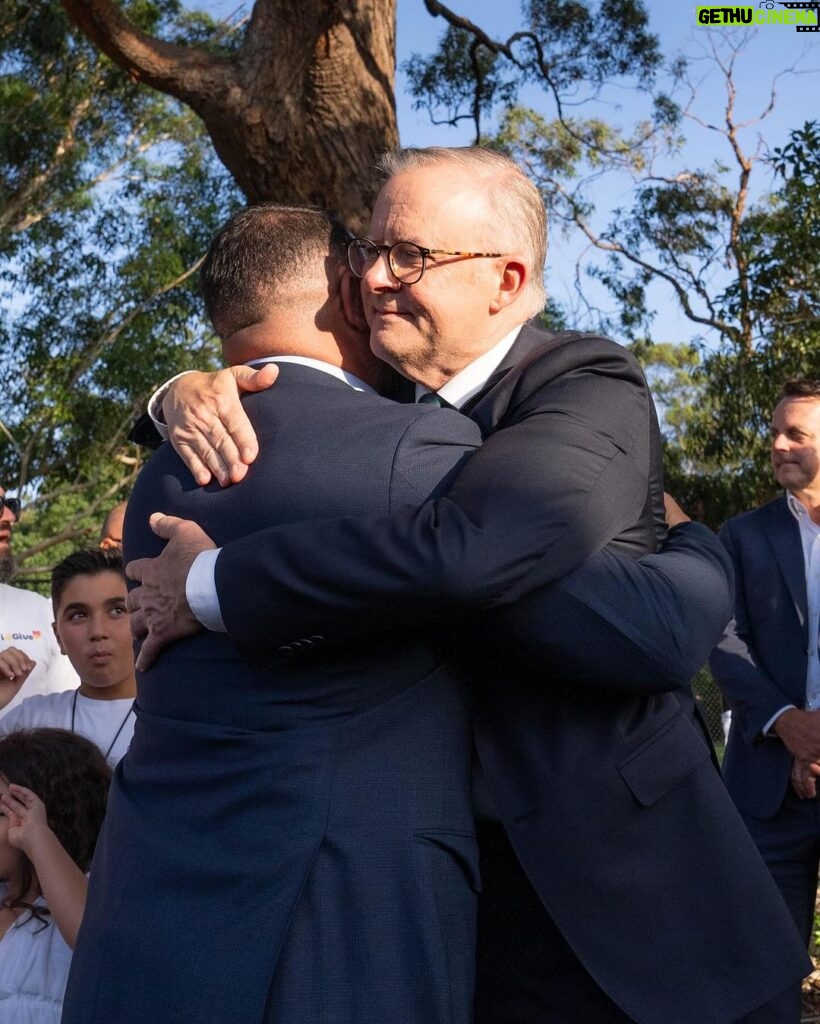 Anthony Albanese Instagram - Four years ago a terrible tragedy took the lives of young Antony, Angelina, Sienna Abdallah and Veronique Sakr. Today I was honoured to participate in a beautiful ceremony to open the Abdallah and Sakr Memorial Garden. A powerful way to honour their memory, and remind us of how the love of two incredible families triumphed over incredible grief. — With @i_4give Oatlands, New South Wales