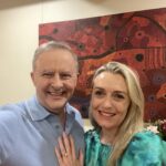 Anthony Albanese Instagram - She said yes ❤️ The Lodge, Canberra