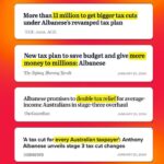 Anthony Albanese Instagram - A tax cut for every taxpayer from July 1. The right decision for the right reasons.