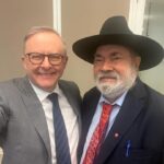 Anthony Albanese Instagram - Pat Dodson is a towering figure who has lifted us all higher along the way. Parliament is a better place because of his wisdom, his compassion, his extraordinary grace, and the great strength of character that underlies his gentleness. In his retirement, we will miss his friendship and his counsel, but we are so very grateful for the time we’ve had working alongside him. Thank you Pat. @senator.dodson