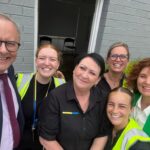Anthony Albanese Instagram - Great to be out with @jodie4dunkley yesterday in Frankston. On March 2 the people of Dunkley will vote. Jodie will be a strong local voice for Dunkley and part of a government that is working every day to make lives better. Frankston, Victoria