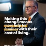 Anthony Albanese Instagram - Everyone who works and pays tax will benefit. National Press Club of Australia