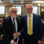 Anthony Albanese Instagram - Congratulations to legendary radio journalist Neil Mitchell on an extraordinary broadcasting career which was celebrated at Melbourne Town Hall today. Neil, you’ve given so much of your time to your listeners, to Victorians and to all the causes you’ve supported. All the very best for the next exciting chapter in your life, and thanks for everything.