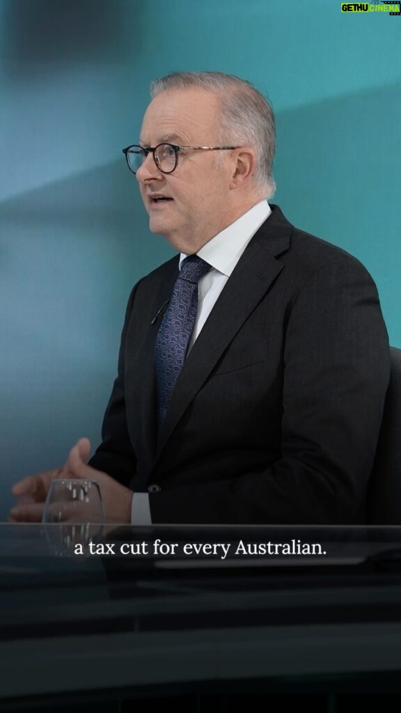Anthony Albanese Instagram - A tax cut for every Australian taxpayer. The right decision. At the right time. Made for all the right reasons.