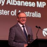 Anthony Albanese Instagram - I want a future made in Australia. Made by Australian workers harnessing the innovation, technology and resources we have right here. Newcastle and the Hunter region show us what’s possible when we seize the opportunities of change. It was wonderful to speak in Newcastle tonight about my Government’s vision for Australia. And how we can partner with the regions to build a better future. Newcastle Town Hall
