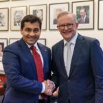 Anthony Albanese Instagram - Welcome @senatorvarunghosh, our newest Senator from Western Australia. Fantastic to have you on the team. Parliament House, Canberra