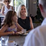 Anthony Albanese Instagram - Every Australian taxpayer will get a tax cut from July 1. For Sarah, a working mum from Waratah, that means $2800 more each year. For her, the families I met today, and Australians across the country, these tax cuts will make an enormous difference. We want Australians to earn more and to keep more of what they earn. Peter Dutton wants people to work longer for less. __ with @sharonclaydon_mp 23 hundred