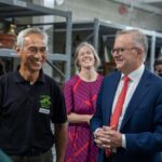 Anthony Albanese Instagram - As we celebrate the year of the dragon, I’ve come to visit one of the oldest processional dragons in Australia. Loong dates back 127 years, and shows the important role Chinese-Australians have played in our national story. Diversity has always been our strength. To all those celebrating, Happy Lunar New Year. 🐉 Ballarat, Victoria