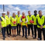 Anthony Albanese Instagram - We’re teaming up to build a winning sports centre. Because just like the Hawks club song says, teamwork is the thing that talks. And here in Melbourne, teamwork will deliver an MCG-sized oval. Elite training facilities. Change rooms for men and women. A new community oval and more. We’re working with @hawthornfc, @afl, the Victorian Government, and the local Kingston City Council to build these facilities. — With: @markdreyfusmp, @steve_dimopoulos, @timrichardsonmp, and @mengheangtakmp Dingley Village, Melbourne
