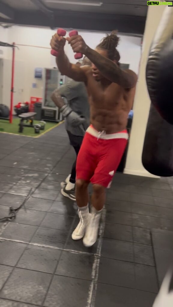 Anthony Yarde Instagram - Daily antics in the gym 😂 Caribbean blood #SummerTimeVibes