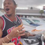Anthony Yarde Instagram - 😅 Food makes me dance #Hooters 🍗 Las Vegas, Nevada