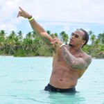 Anthony Yarde Instagram - Even in the deep sea i stay grounded 🌊 . . . #Saonaisland Saona Island, Dominican Republic