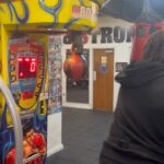 Anthony Yarde Instagram - 😂 Me and @beni.theboxer got real beef on these machines 👊🏽 💣 . #HeavyHitters #PunchMachine #HighScore