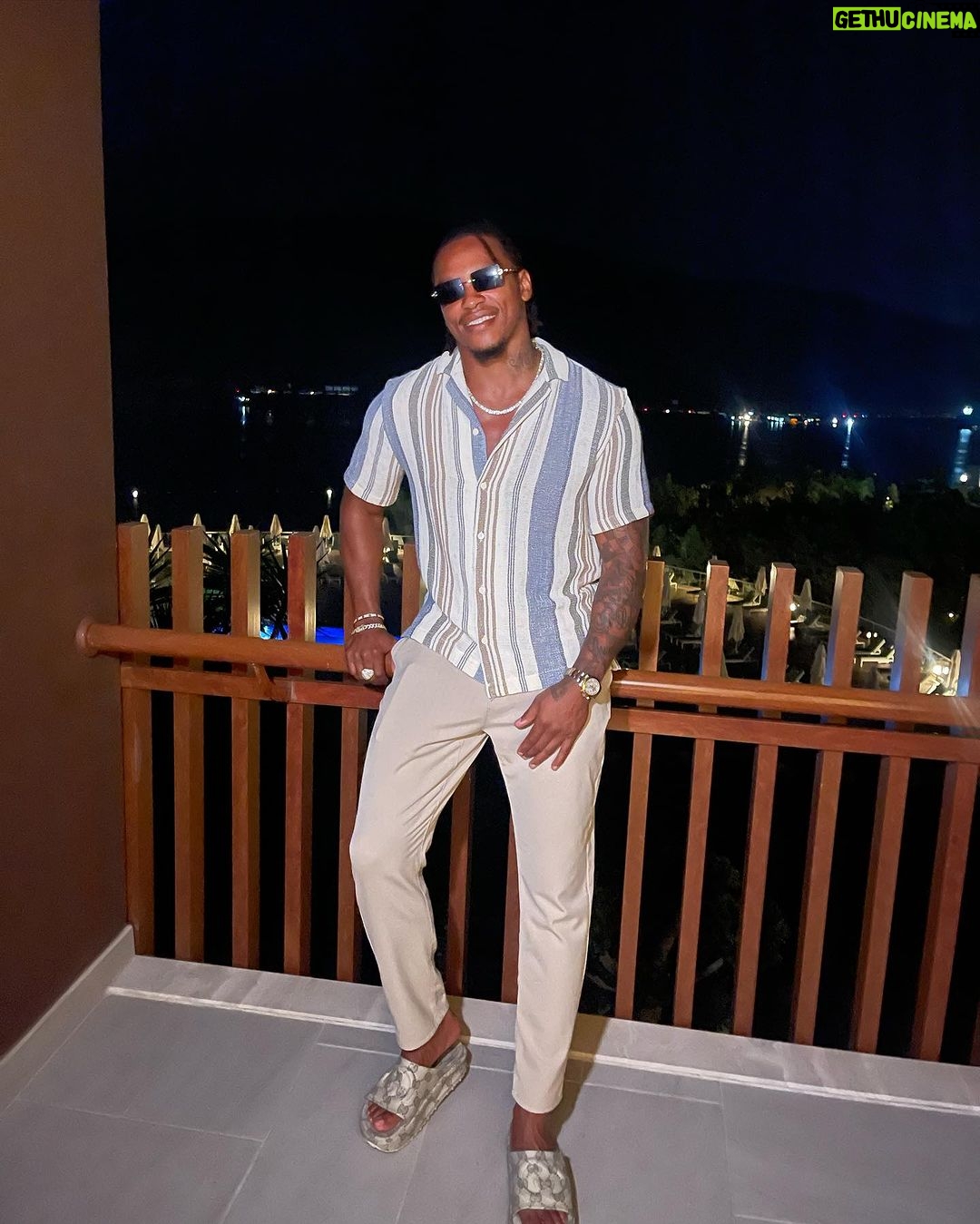 Anthony Yarde Instagram - Balance Somewhere Sunny