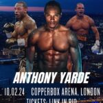 Anthony Yarde Instagram - 2 days - Link for tickets in my bio #LionsInTheCamp 🦁 🥊 Televised on @tntsports Copper Box Arena