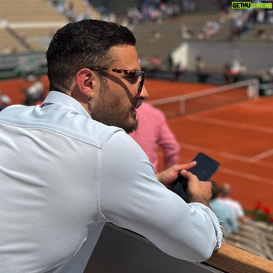 Antoine Goretti Instagram - Un jour à @rolandgarros 🎾 ROLAND-GARROS