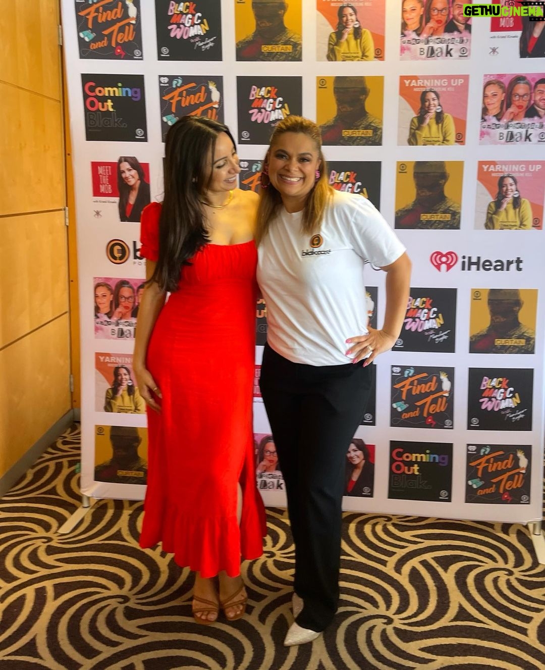 Antoinette Lattouf Instagram - Celebrating the powerhouse Mundanara Bayles as she launched the new Blak owned and led @blakcastnetwork podcast network in partnership with @iheartradioau. So darn proud of Mara !! BlakCast’s mission is to strengthen the cultural identity of Australia. Grounded in the values of the world’s oldest living continuous culture, Blakcast will unapologetically champion Indigenous and other diverse voices and perspectives. By sharing stories, news and ideas, it seeks to embed cultural knowledge and respect in everything it produces. Blakcast will also train and inspire the next generation of storytellers. Hyde Hacienda Sydney Bar + Lounge