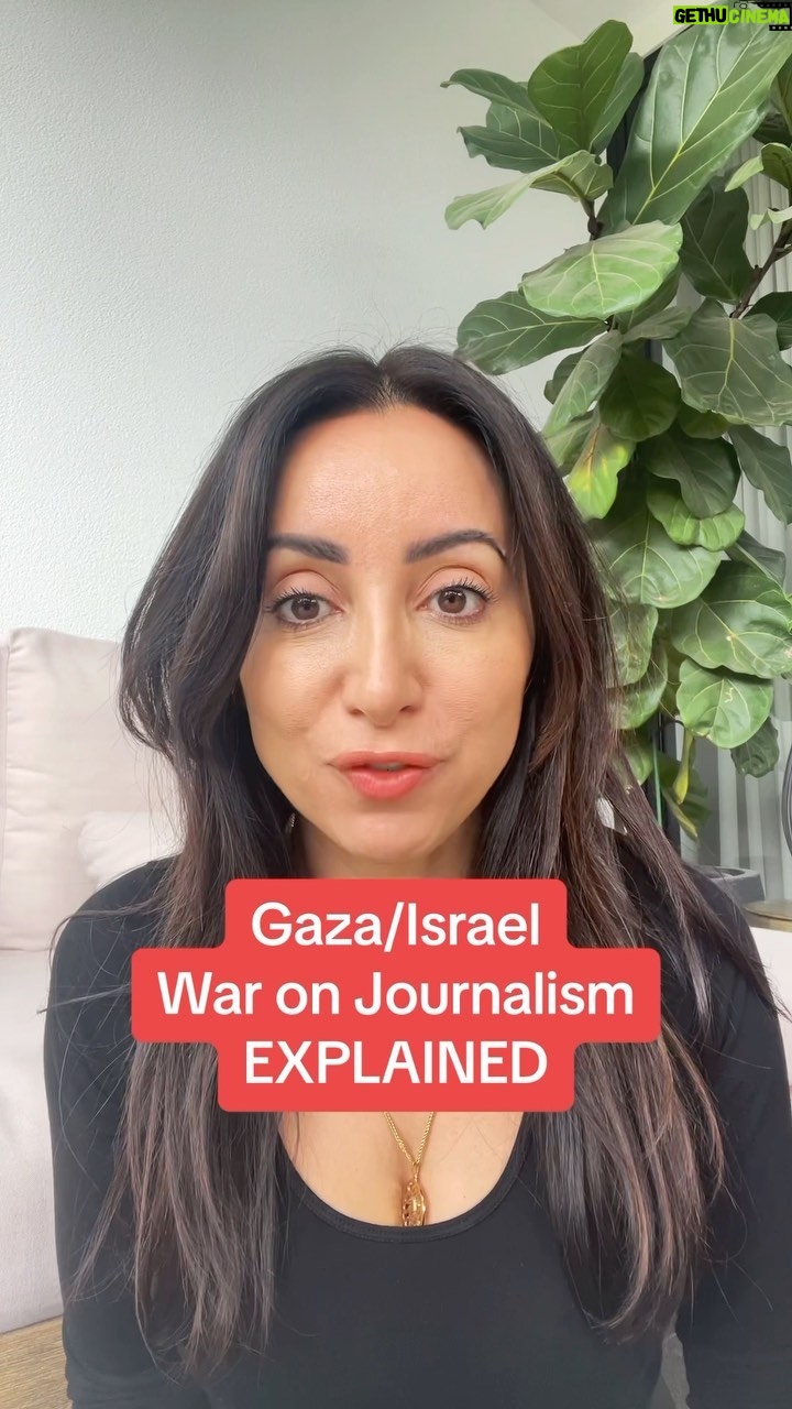 Antoinette Lattouf Instagram - There’s another war being waged in Gaza/Israel — its on journalism & truth telling. The @committeetoprotectjournalists says at least 29 journalists are dead — 24 Palestinian, 4 Israeli, and 1 Lebanese. At least 48 media facilities in #Gaza have been hit or destroyed Now with the internet and cellular cut off, any remaining journalists in Gaza are unable to get information + images out. #Journalists are more important than even to fact check, verify and question political rhetoric. Even outside of the Middle East the fight over facts continues. The US board of the science journal eLife fired its editor-in-chief, Michael Eisen, after he posted a message on social media about an article with a link to a satirical website calling out the indifference to the lives of Palestinian civilians. Eisen is Jewish & has family in Israel. In the UK veteran cartoonist Steve Belle was sacked by The Guardian after 40 years over his depiction of Israeli PM Netanyahu in an unpublished cartoon. Bell was accused of antisemitism. In Australia, the ABC has confirmed its Middle East correspondent Tom Joyner is “under investigation” for a private message on a group chat with other journalists for saying the story about beheaded babies was bullshit — even though CNN, the Biden administration and the IDF walked back those claims saying they don’t have evidence. Locally, I have many journalist friends who are being intimidated behind the scenes by pro #Israel lobby groups. They feel they are one article or one tweet away from being fired. Journalists should question indiscriminate killing of children, war crimes, misinformation & the most far-right extremist leader in Israel’s history, without having their lives or livelihoods at stake. I’m yet to learn of anyone sacked for reporting on or condemning Hamas’s hostage taking. I’m yet to learn of any journalist sacked or under investigation for a cartoon depicting Hamas as terrorists. And they shouldn’t be! If I am wrong — feel free to correct me and share evidence of this. It is a journalist’s job to report without fear or favour. Or else all we are left with is war propaganda. (Comments off to limit hate speech.)