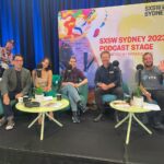Antoinette Lattouf Instagram - How many podcasters does it take to get a single chuckle from the live audience? Yes, you’re correct. 10.