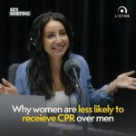 Antoinette Lattouf Instagram - Data shows women are less likely to be administered CPR compared to men … and the reason has @antoinette_lattouf fired up 🤣 Catch the full ep out now #linkinbio 🎧The Briefing: Why are women less likely to be saved by CPR?