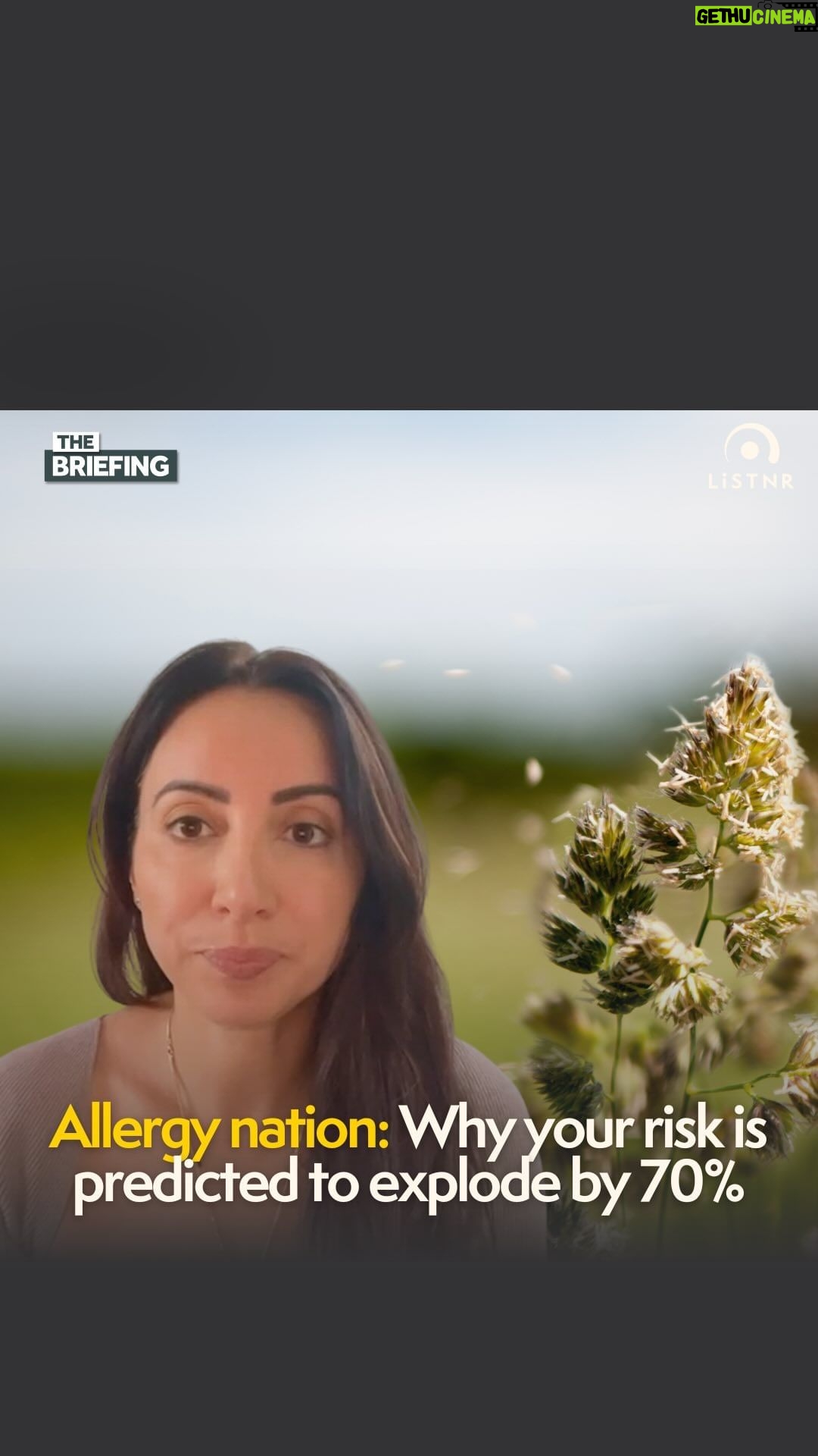 Antoinette Lattouf Instagram - Do you suffer from allergies? Well it’s no wonder. Australia is the allergy capital of the world! What’s more, by 2050 our allergies are expected to rise by 70%. Today on @thebriefingpodcast @antoinette_lattouf finds out why. Listen to The Briefing now wherever you get your podcasts 🎧 Sydney