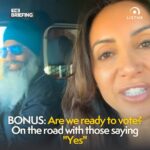 Antoinette Lattouf Instagram – @antoinette_lattouf live from the ‘Yes’ campaign road trip. 
2023 Australian of The Year Local Hero and founder of Turbans 4 Australia, Amar Singh, is six weeks into his roadshow around Australia to promote the Voice. Amar is travelling around Australia to promote the Voice to Parliament to multicultural, culturally diverse, religious, and ethnic groups. In this episode of The Briefing, Antoinette Lattouf joins him for a leg to find out how his campaign is going. Listen to the latest episode of The Briefing now wherever you get your podcasts 🎧