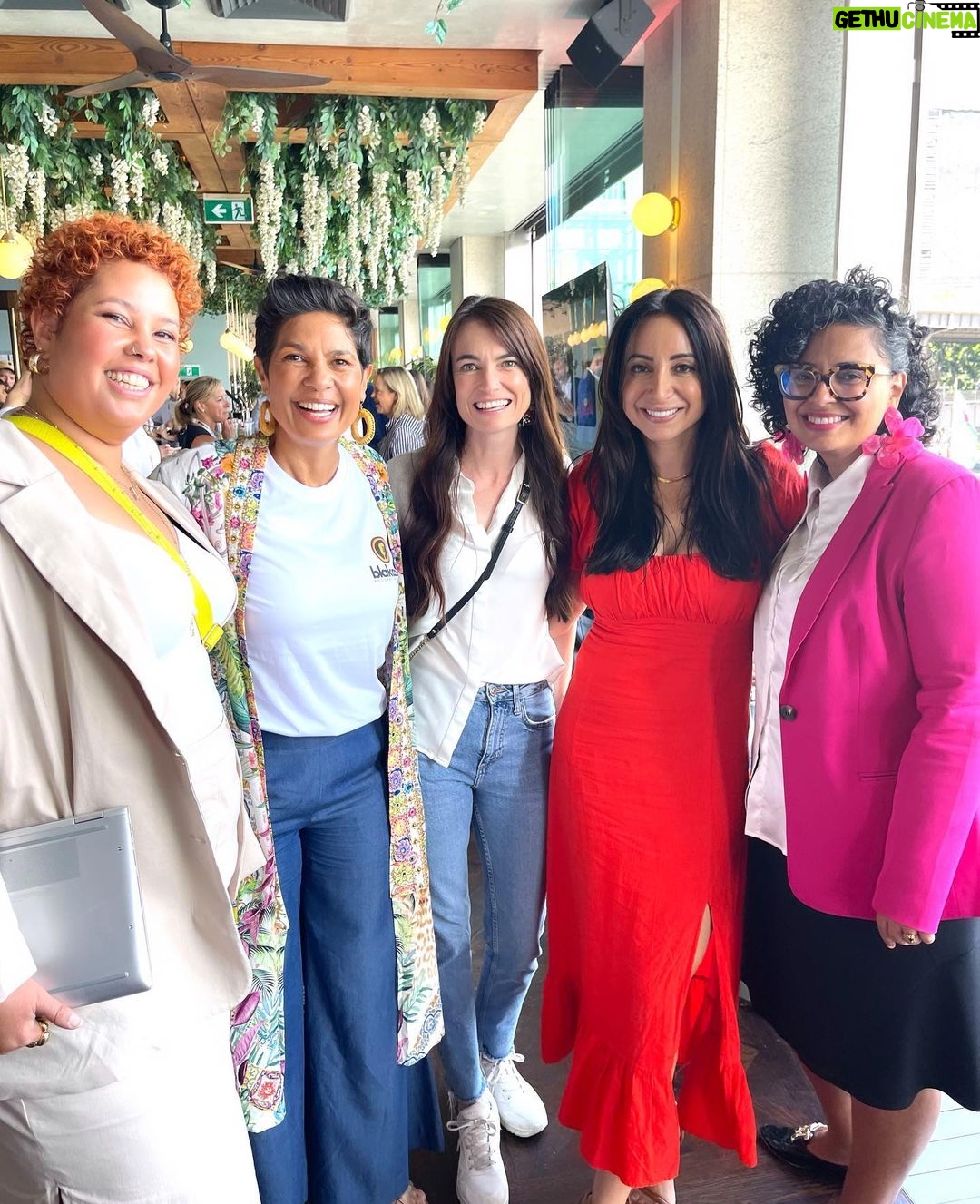 Antoinette Lattouf Instagram - Celebrating the powerhouse Mundanara Bayles as she launched the new Blak owned and led @blakcastnetwork podcast network in partnership with @iheartradioau. So darn proud of Mara !! BlakCast’s mission is to strengthen the cultural identity of Australia. Grounded in the values of the world’s oldest living continuous culture, Blakcast will unapologetically champion Indigenous and other diverse voices and perspectives. By sharing stories, news and ideas, it seeks to embed cultural knowledge and respect in everything it produces. Blakcast will also train and inspire the next generation of storytellers. Hyde Hacienda Sydney Bar + Lounge