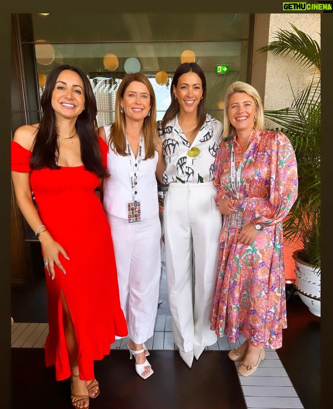 Antoinette Lattouf Instagram - Celebrating the powerhouse Mundanara Bayles as she launched the new Blak owned and led @blakcastnetwork podcast network in partnership with @iheartradioau. So darn proud of Mara !! BlakCast’s mission is to strengthen the cultural identity of Australia. Grounded in the values of the world’s oldest living continuous culture, Blakcast will unapologetically champion Indigenous and other diverse voices and perspectives. By sharing stories, news and ideas, it seeks to embed cultural knowledge and respect in everything it produces. Blakcast will also train and inspire the next generation of storytellers. Hyde Hacienda Sydney Bar + Lounge