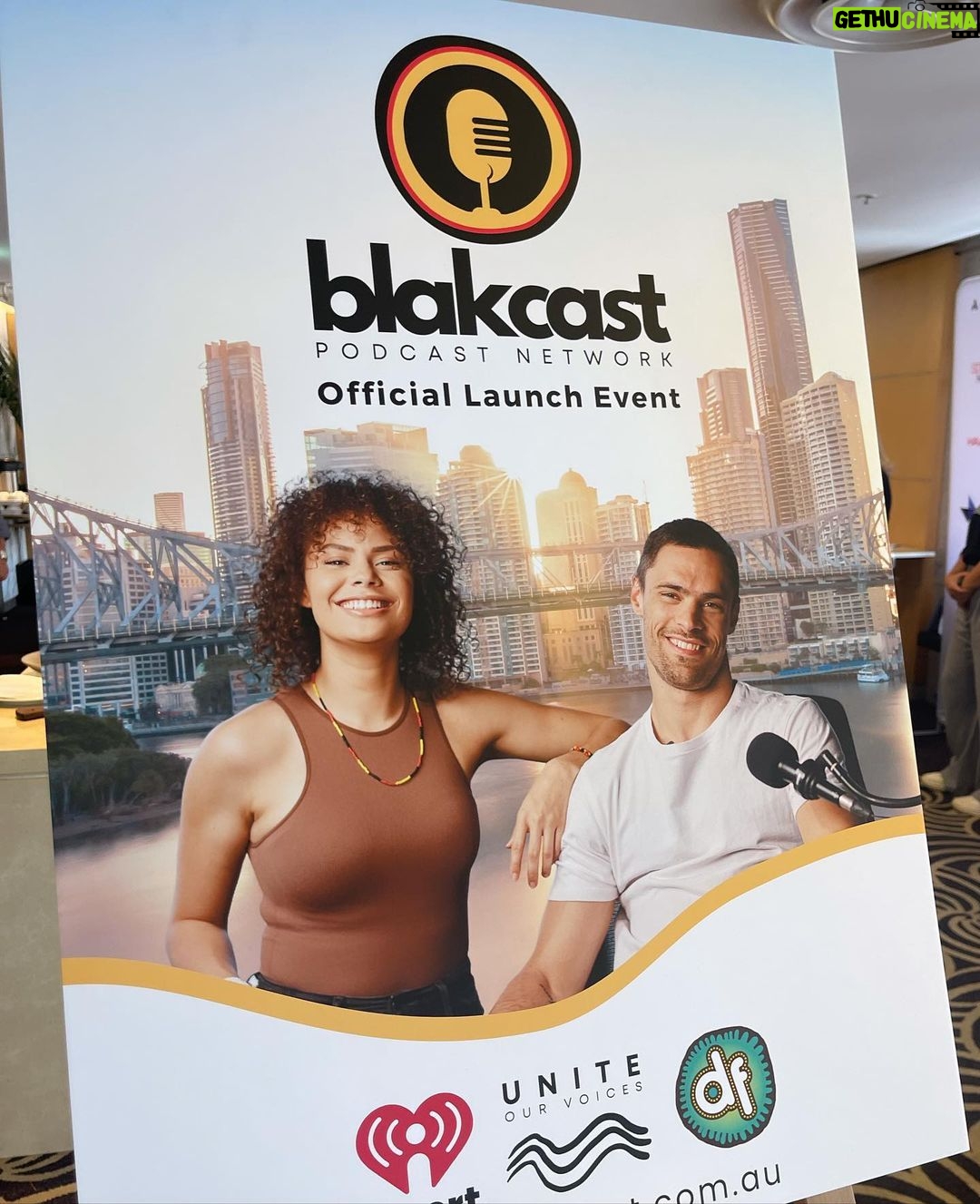 Antoinette Lattouf Instagram - Celebrating the powerhouse Mundanara Bayles as she launched the new Blak owned and led @blakcastnetwork podcast network in partnership with @iheartradioau. So darn proud of Mara !! BlakCast’s mission is to strengthen the cultural identity of Australia. Grounded in the values of the world’s oldest living continuous culture, Blakcast will unapologetically champion Indigenous and other diverse voices and perspectives. By sharing stories, news and ideas, it seeks to embed cultural knowledge and respect in everything it produces. Blakcast will also train and inspire the next generation of storytellers. Hyde Hacienda Sydney Bar + Lounge