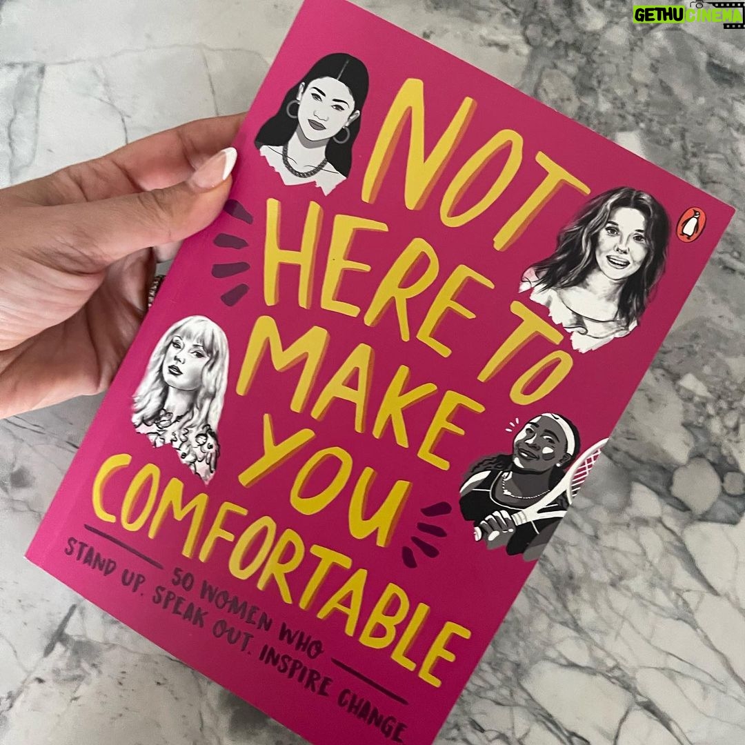 Antoinette Lattouf Instagram - Once upon a time there were some women who looked at the status quo and thought f*ck this shit … And so @penguinbooksaus wrote a book about 50 of them to share their stories. Not Here To Make You Comfortable - out now.