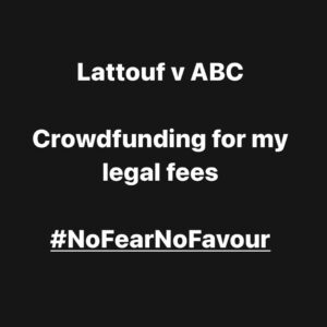 Antoinette Lattouf Instagram - Link in bio if you wish to contribute. 

#NoFearNoFavour